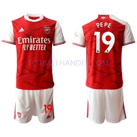 Barn Fotballdrakter Arsenal Nicolas Pepe 19 Hjemme 2020-21 Kortermet